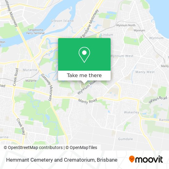 Hemmant Cemetery and Crematorium map