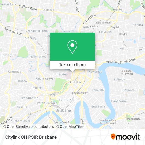Citylink QH PSIP map