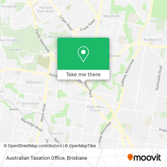 Australian Taxation Office map