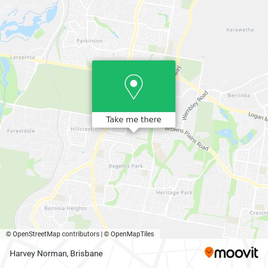Harvey Norman map