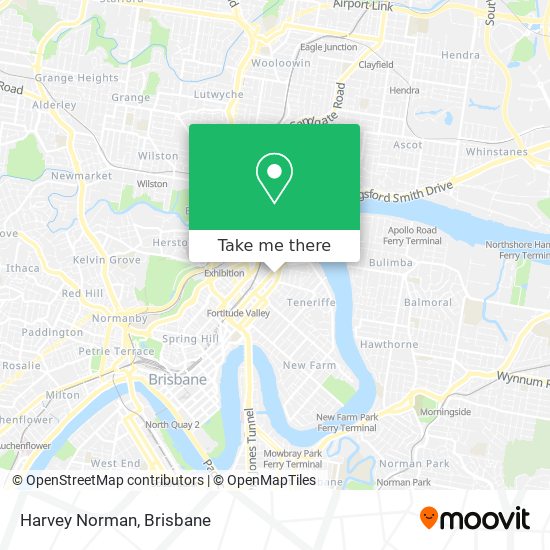 Harvey Norman map