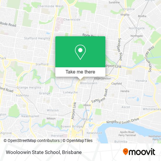 Wooloowin State School map