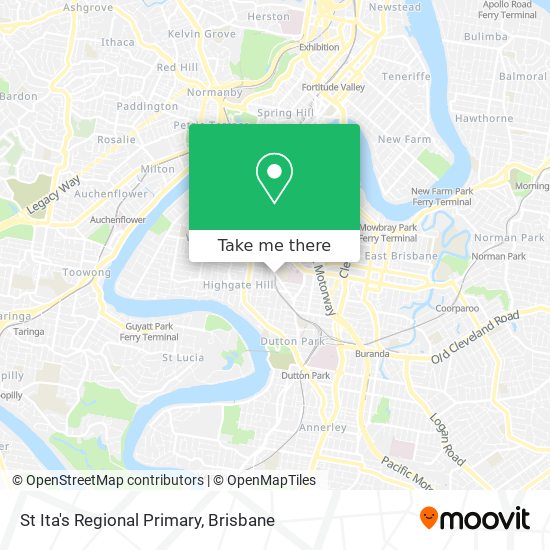 Mapa St Ita's Regional Primary