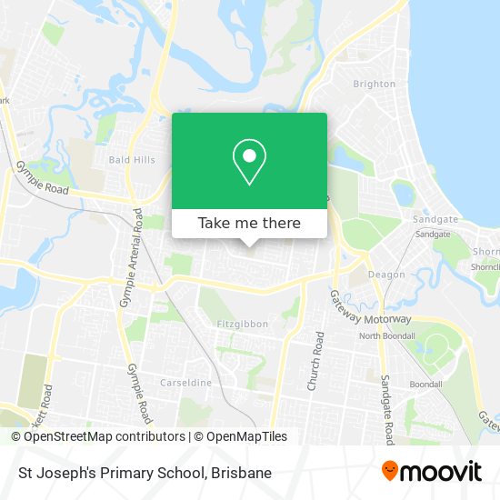 St Joseph's Primary School map