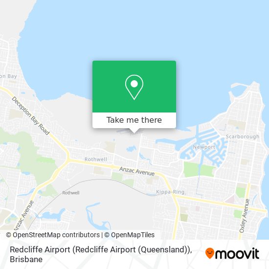 Redcliffe Airport (Redcliffe Airport (Queensland)) map