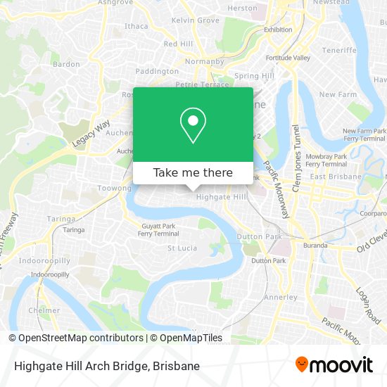 Highgate Hill Arch Bridge map