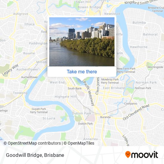 Goodwill Bridge map