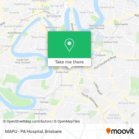 MAPU - PA Hospital map