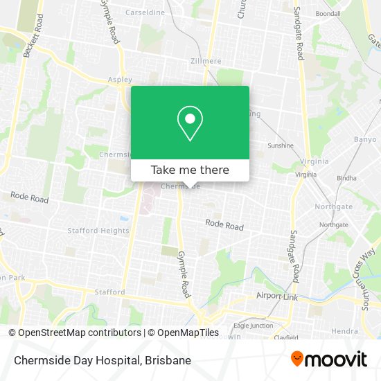 Chermside Day Hospital map