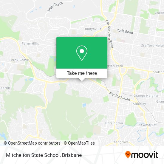 Mitchelton State School map