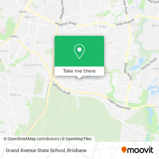 Mapa Grand Avenue State School