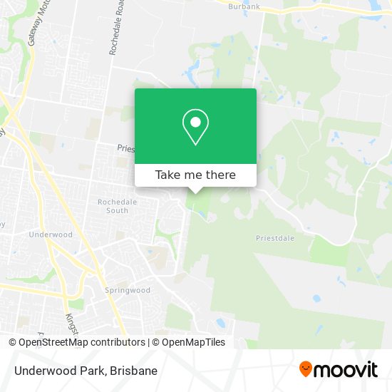 Underwood Park map