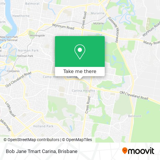 Bob Jane Tmart Carina map