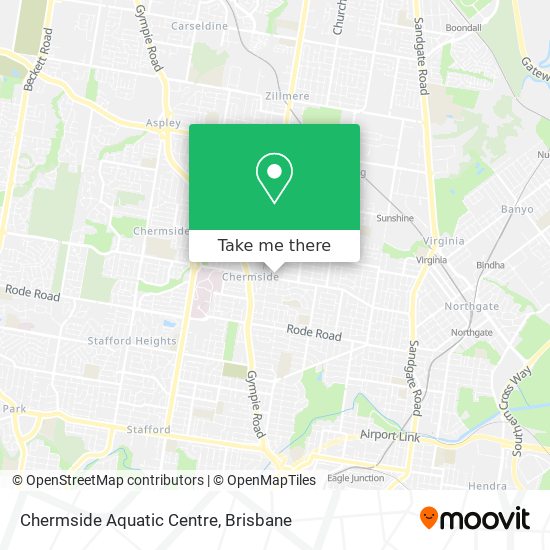 Chermside Aquatic Centre map
