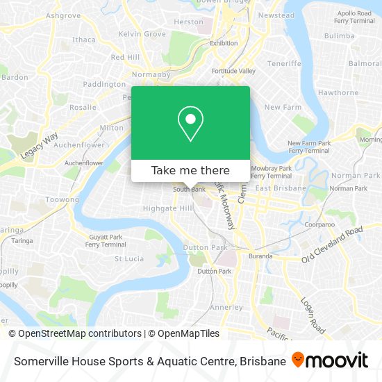 Somerville House Sports & Aquatic Centre map