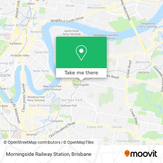 Morningside Railway Station map