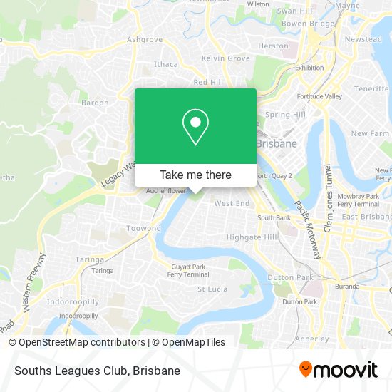 Mapa Souths Leagues Club