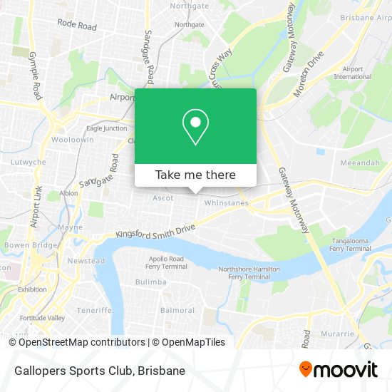 Gallopers Sports Club map