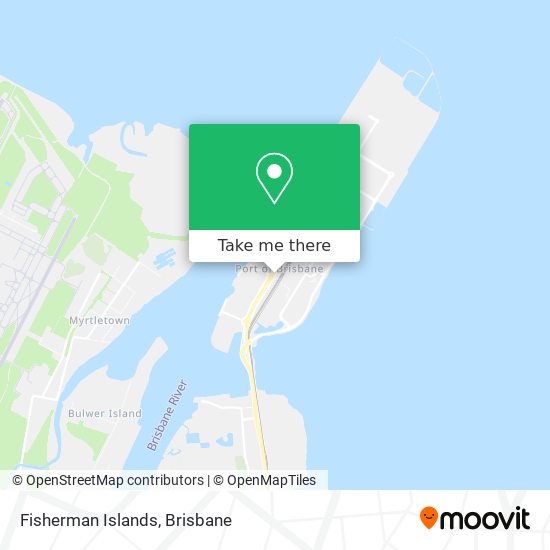 Fisherman Islands map