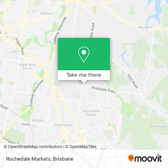 Rochedale Markets map