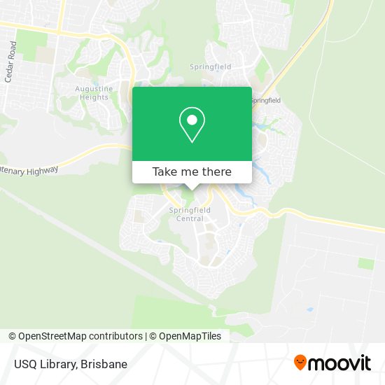 USQ Library map