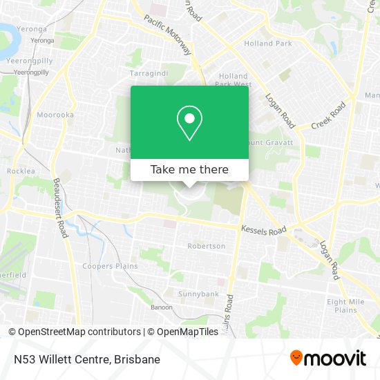 N53 Willett Centre map