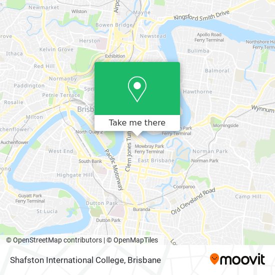 Shafston International College map