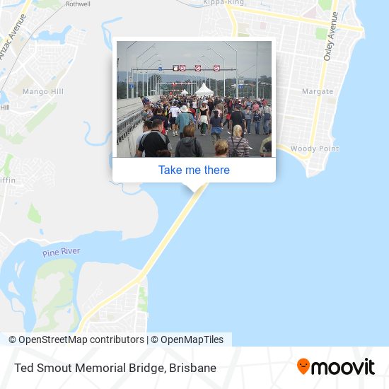 Ted Smout Memorial Bridge map