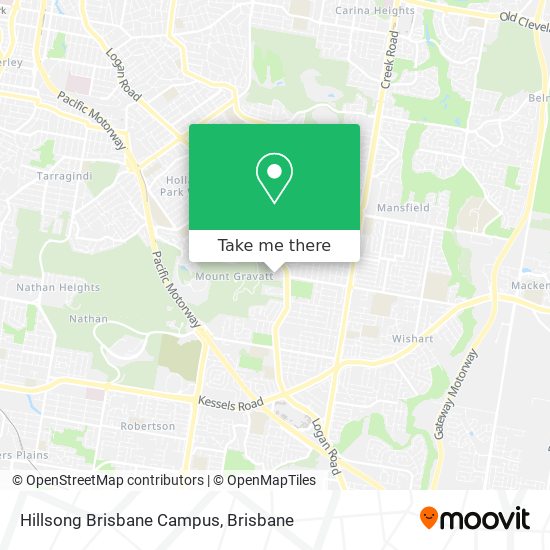 Hillsong Brisbane Campus map