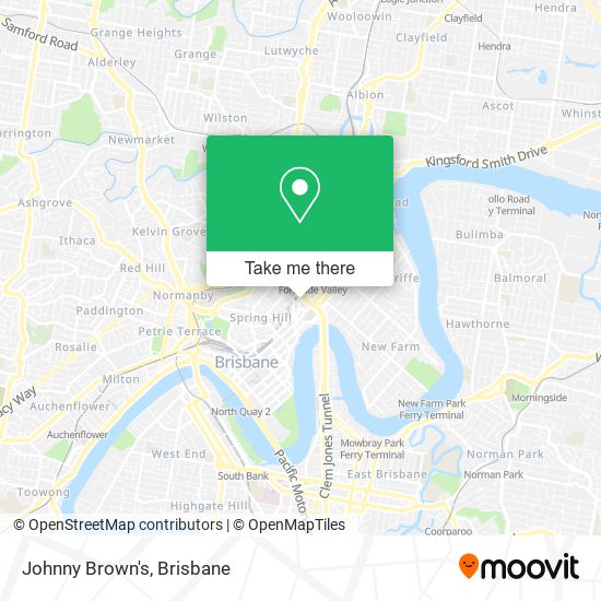Johnny Brown's map