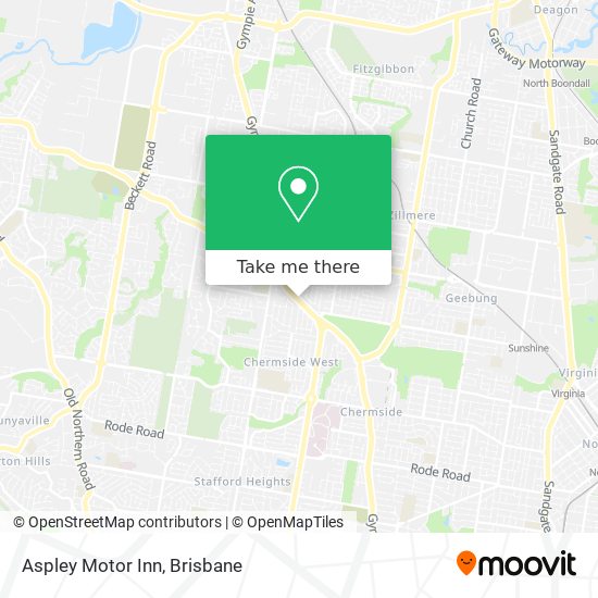 Aspley Motor Inn map