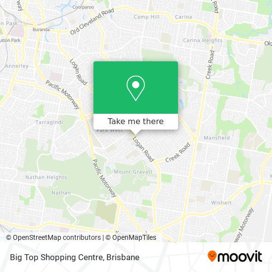 Big Top Shopping Centre map