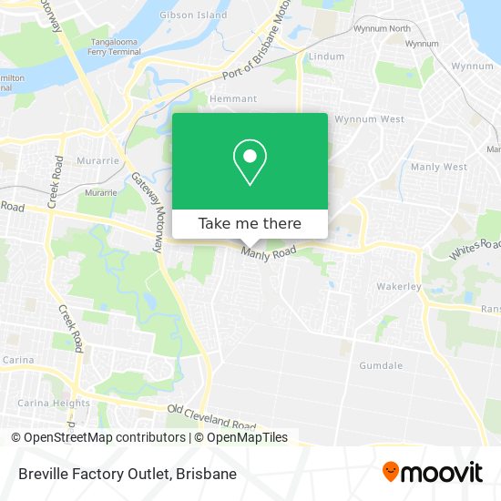 Breville Factory Outlet map