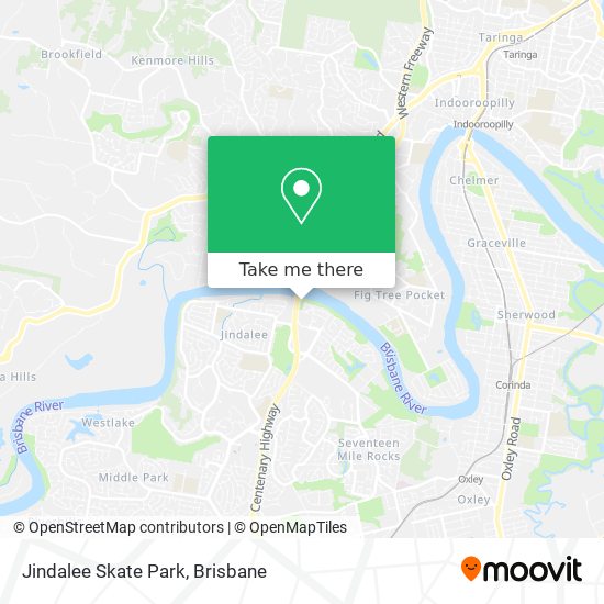 Jindalee Skate Park map
