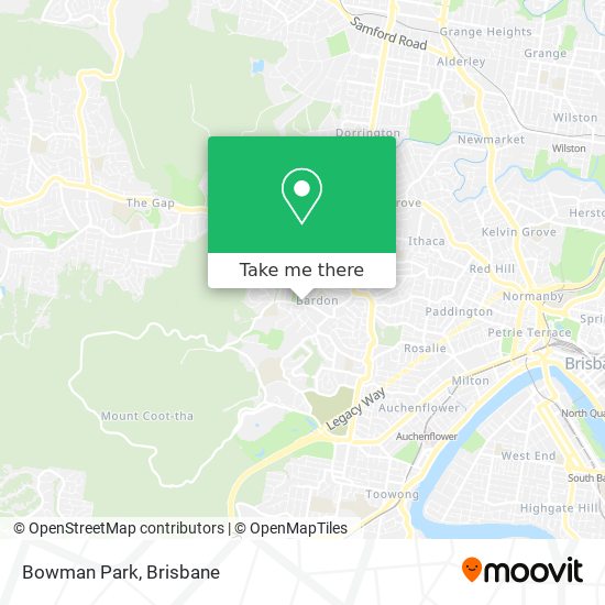 Bowman Park map