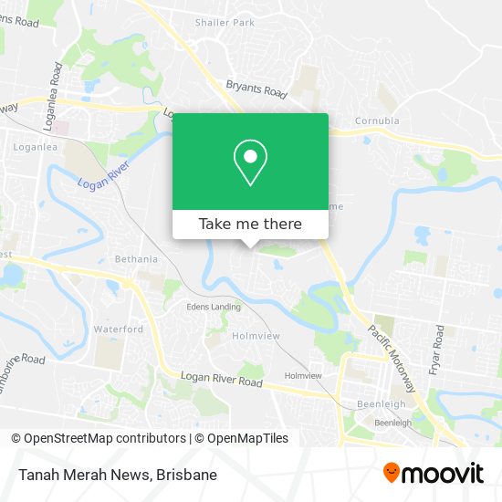 Tanah Merah News map