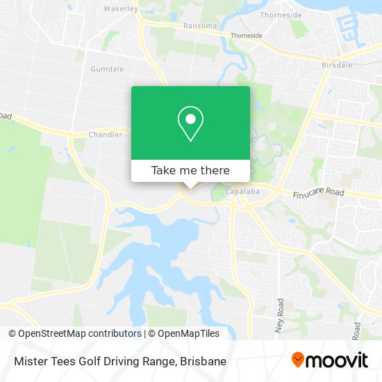 Mister Tees Golf Driving Range map