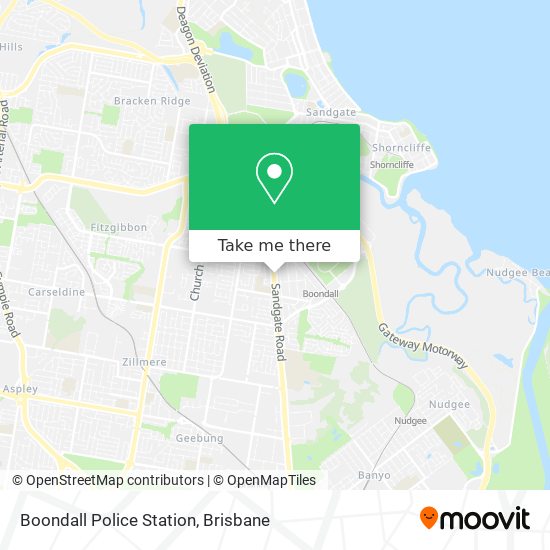 Boondall Police Station map
