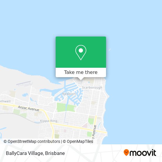 BallyCara Village map