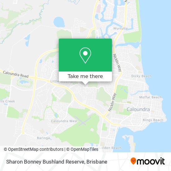 Sharon Bonney Bushland Reserve map