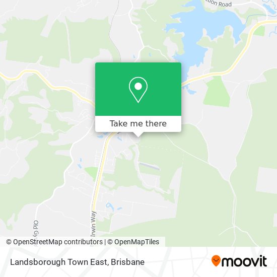 Landsborough Town East map