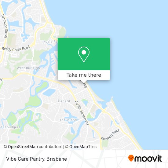 Vibe Care Pantry map