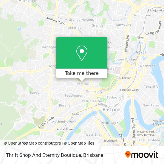 Thrift Shop And Eternity Boutique map