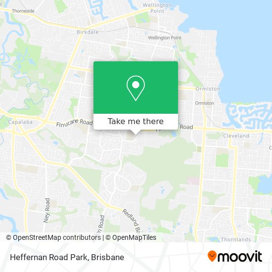 Heffernan Road Park map