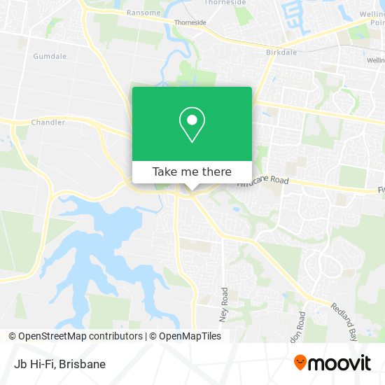 Jb Hi-Fi map