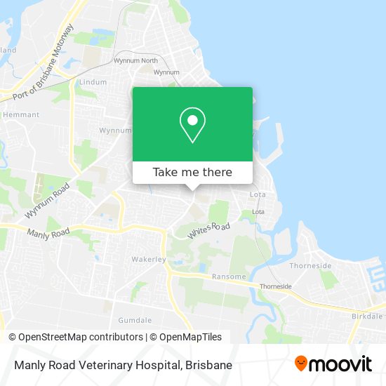 Manly Road Veterinary Hospital map