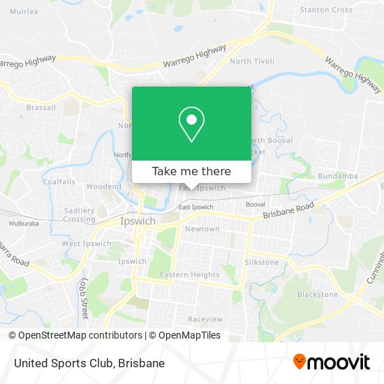 United Sports Club map