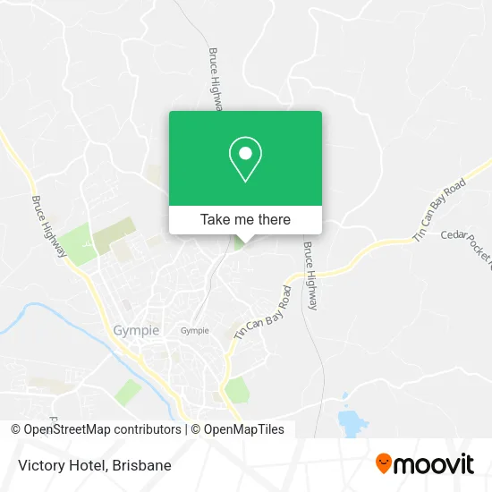 Victory Hotel map