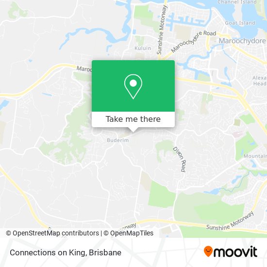 Connections on King map