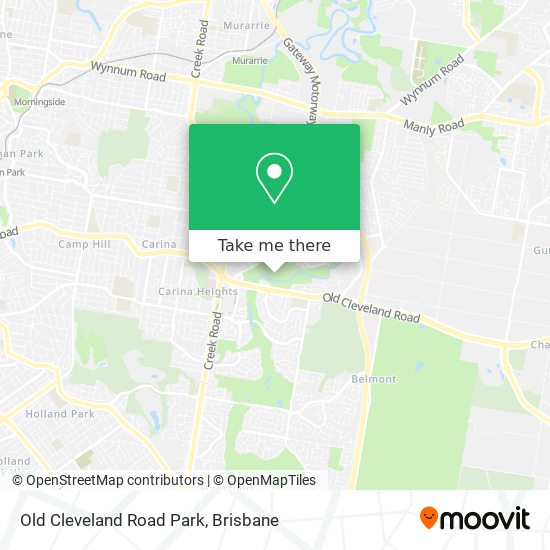 Old Cleveland Road Park map